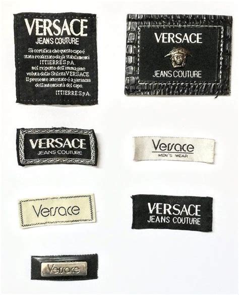 Vintage Versace Tag 